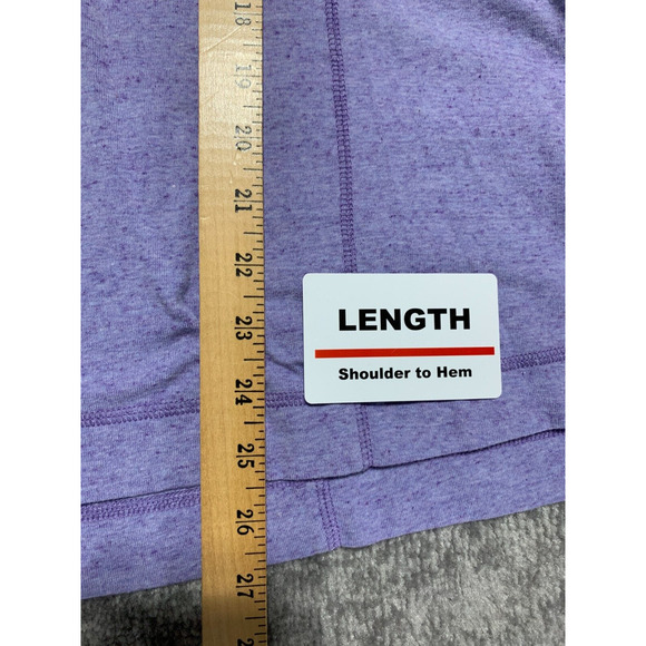 T by Talbots Sweater Women Size M Blue Pullover Cowl Neck Cotton Long Sleeves - Picture 13 of 14